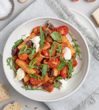 Aubergine pasta