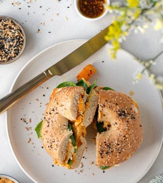 Bagel Pompoen Halloumi - blog-6004