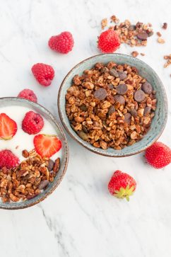 Chocolade granola