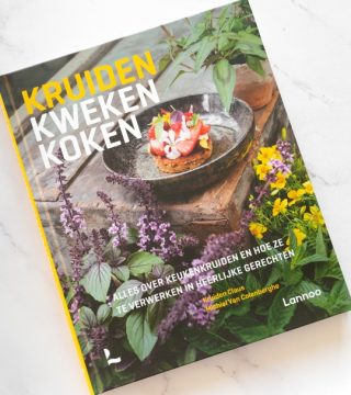 Cover boek Kruiden Kweken Koken van Kruiden Klaus en Michiel Van Colenberghe