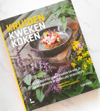 Cover boek Kruiden Kweken Koken van Kruiden Klaus en Michiel Van Colenberghe