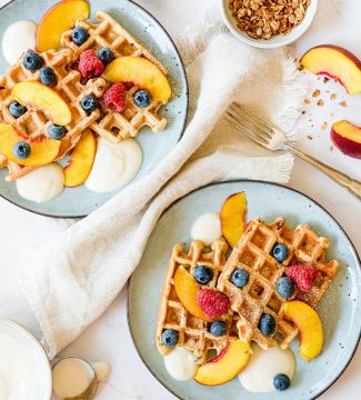 Nectarine-wafel-Lieve-x-FoodLove-nectarinepannenkoek-blog