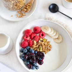 Pistachegranola