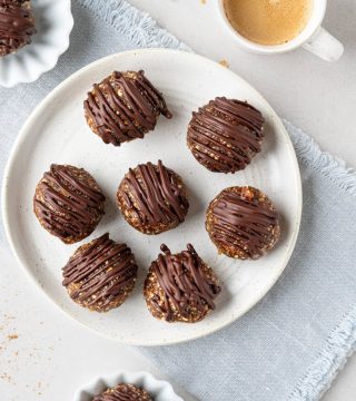 PumpkinSpice Hazelnoot bliss balls