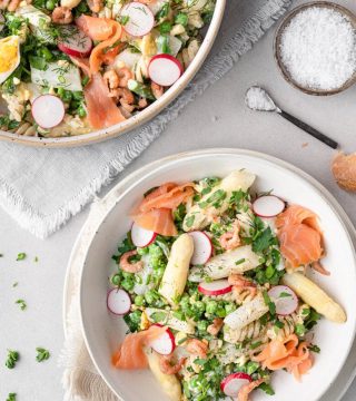 Asperge-pasta salade